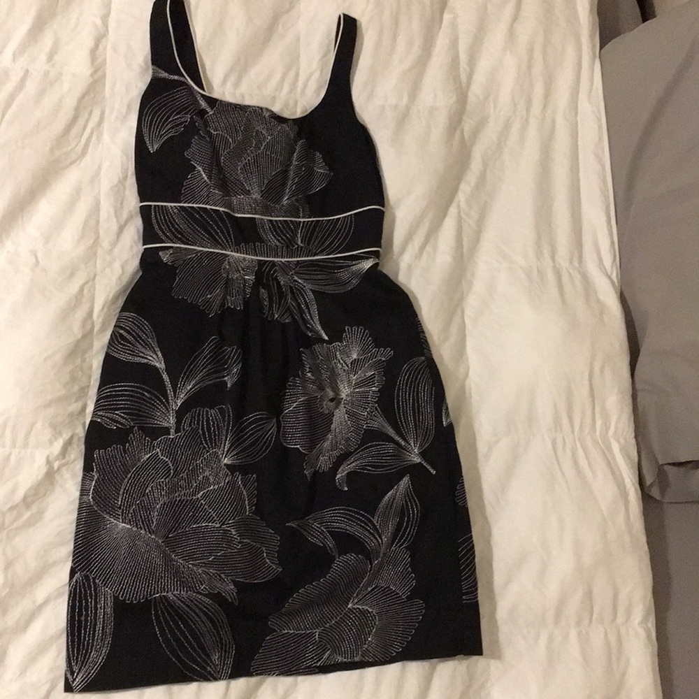 Black A-line Dress